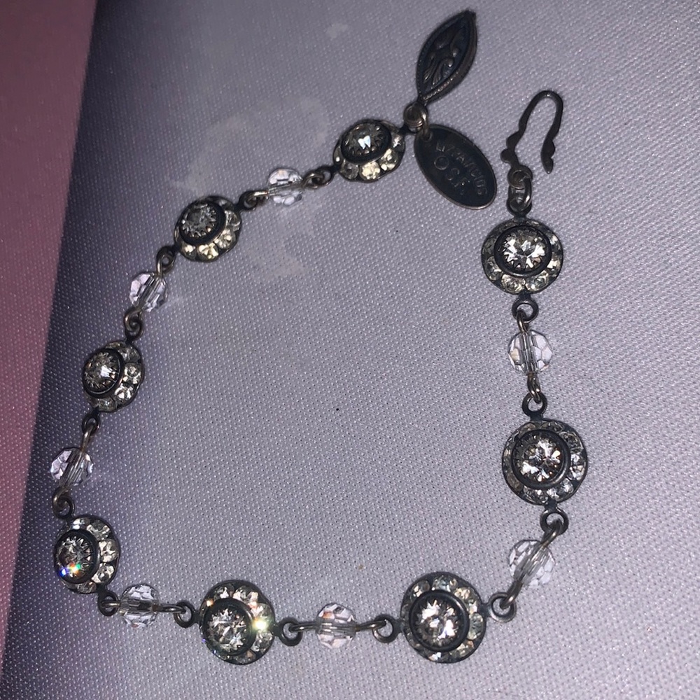 Liz Palacios Bracelet Clear Crystal